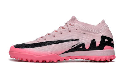 Nike Air Zoom Mercurial Vapor 15 Elite TF Football Shoes - Pink/Pink/Black