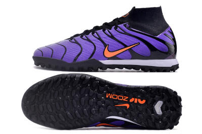 Nike Air Zoom Mercurial Superfly 9 Elite TF Football Shoes - Purple/Black/Orange