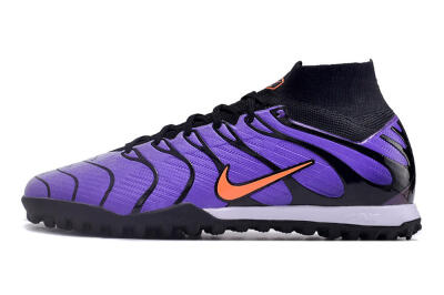 Nike Air Zoom Mercurial Superfly 9 Elite TF Football Shoes - Purple/Black/Orange