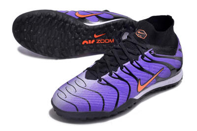 Nike Air Zoom Mercurial Superfly 9 Elite TF Football Shoes - Purple/Black/Orange