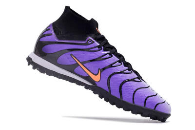 Nike Air Zoom Mercurial Superfly 9 Elite TF Football Shoes - Purple/Black/Orange