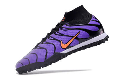 Nike Air Zoom Mercurial Superfly 9 Elite TF Football Shoes - Purple/Black/Orange