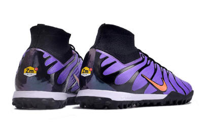 Nike Air Zoom Mercurial Superfly 9 Elite TF Football Shoes - Purple/Black/Orange