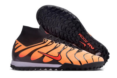 Nike Air Zoom Mercurial Superfly 9 Elite TF Football Shoes - Orange/Black/Red