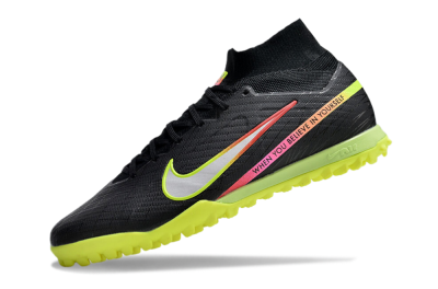 Nike Air Zoom Mercurial Superfly 9 Elite TF Football Shoes - Black/Silver/Green/Red