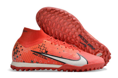 Nike Air Zoom Mercurial Superfly 9 Elite TF Football Shoes - Red/White/Black