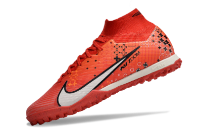 Nike Air Zoom Mercurial Superfly 9 Elite TF Football Shoes - Red/White/Black
