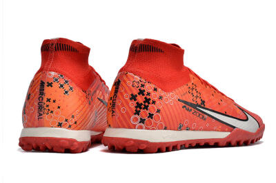Nike Air Zoom Mercurial Superfly 9 Elite TF Football Shoes - Red/White/Black