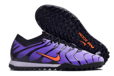 Nike Air Zoom Mercurial Vapor 15 Elite TF Football Shoes - Purple/Black/Orange