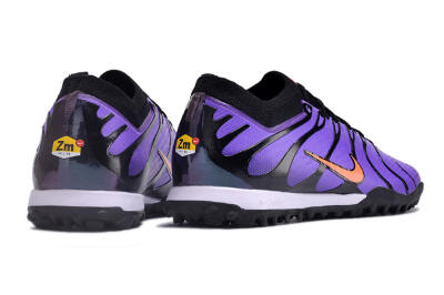 Nike Air Zoom Mercurial Vapor 15 Elite TF Football Shoes - Purple/Black/Orange