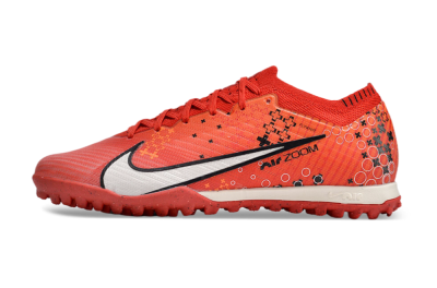 Nike Air Zoom Mercurial Vapor 15 Elite TF Football Shoes - Red/White/Black
