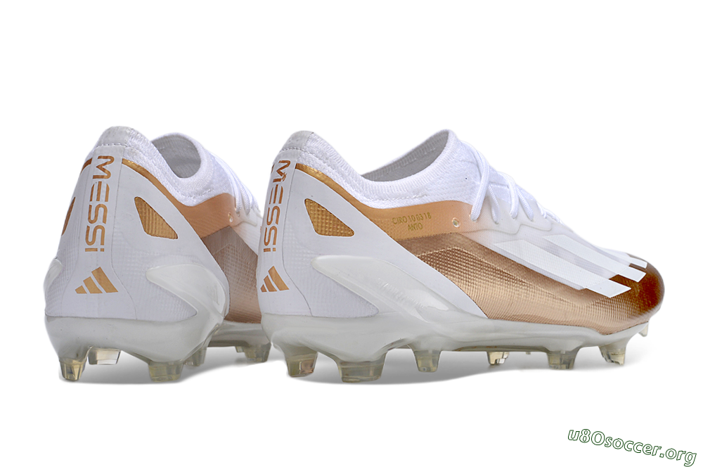 Adidas X Crazyfast.1 FG Football Boots - Silver/White/Brown 6