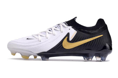 Nike Phantom Luna Elite Low FG Football Boots - White/Black/Gold