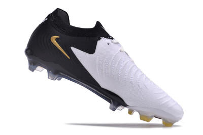 Nike Phantom Luna Elite Low FG Football Boots - White/Black/Gold