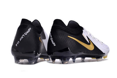 Nike Phantom Luna Elite Low FG Football Boots - White/Black/Gold