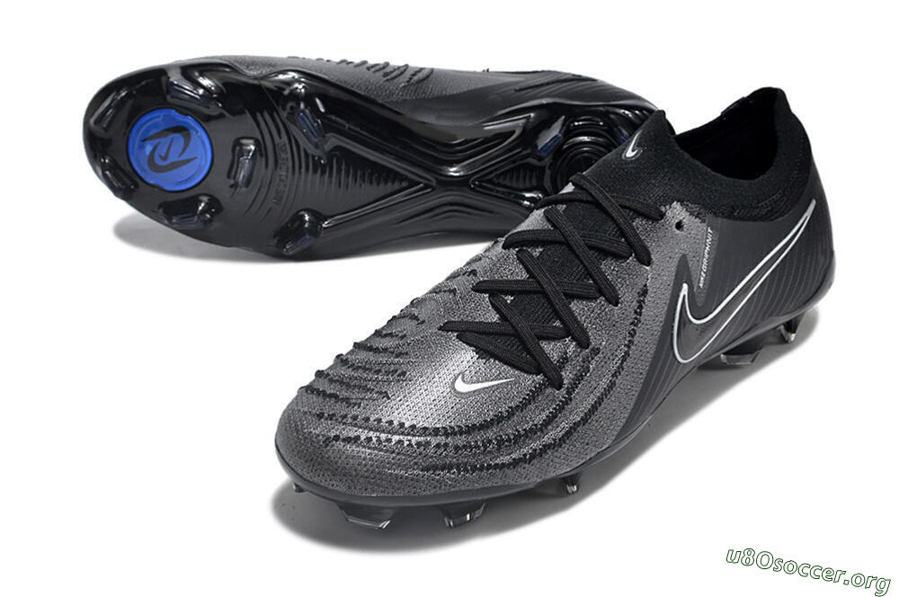 Nike Phantom Luna Elite Low FG Football Boots - Grey/Black/White 0
