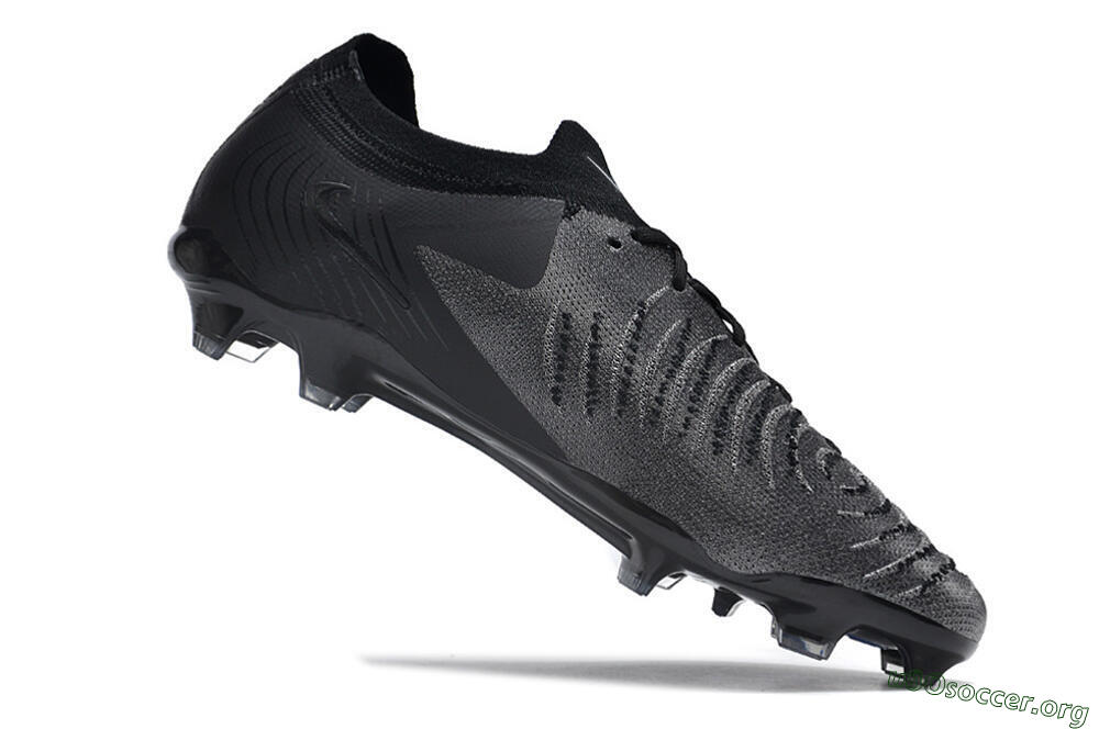 Nike Phantom Luna Elite Low FG Football Boots - Grey/Black/White 4