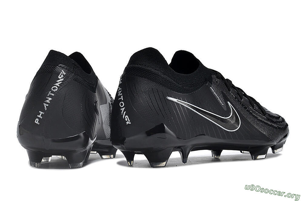 Nike Phantom Luna Elite Low FG Football Boots - Grey/Black/White 6