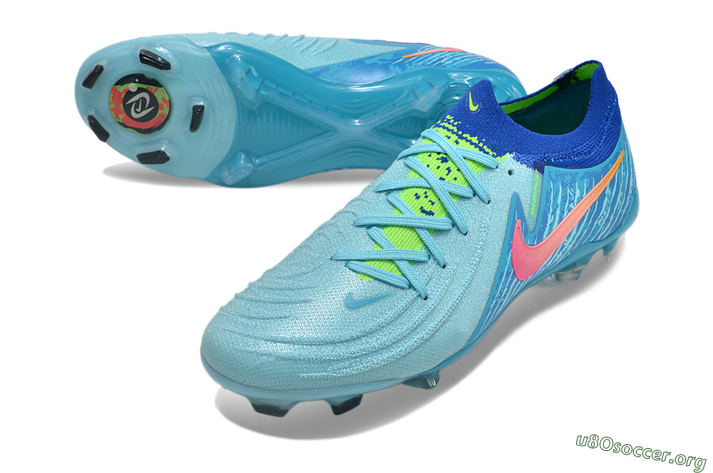 Nike Phantom Luna Elite FG Football Boots - Green/Pink/Orange 0