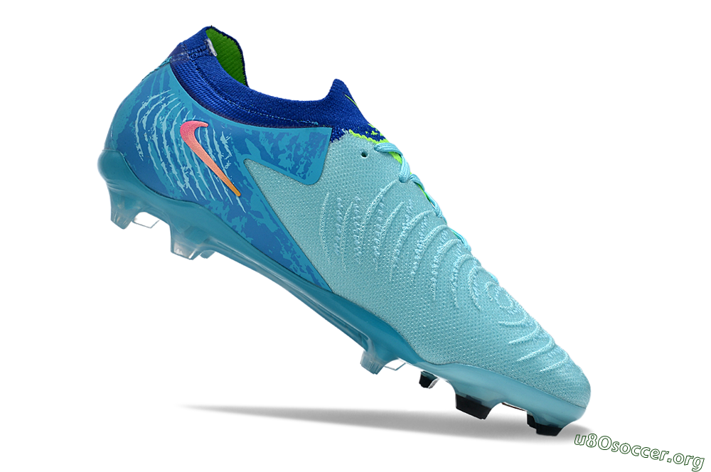 Nike Phantom Luna Elite FG Football Boots - Green/Pink/Orange 4