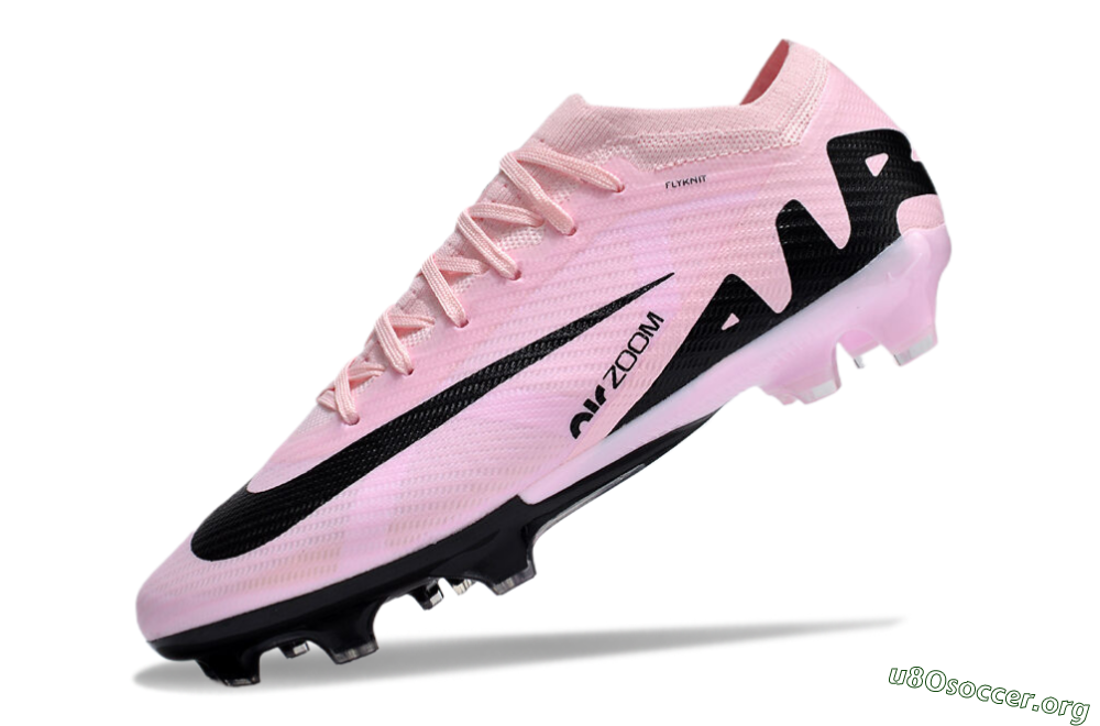Nike Air Zoom Mercurial Vapor 15 Elite FG Football Boots - Pink/Black 5