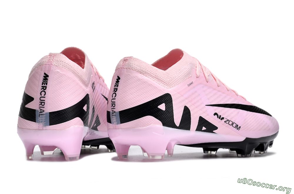 Nike Air Zoom Mercurial Vapor 15 Elite FG Football Boots - Pink/Black 6
