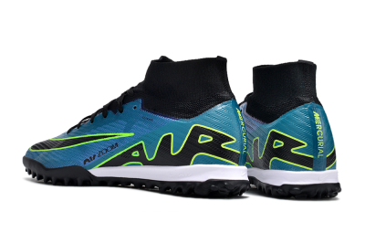 Nike Air Zoom Mercurial Superfly 9 Elite TF Football Shoes - Blue/Yellow/Black