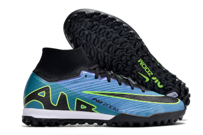 Nike Air Zoom Mercurial Superfly 9 Elite TF Football Shoes - Blue/Yellow/Black