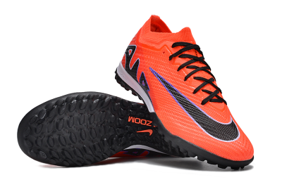 Nike Air Zoom Mercurial Vapor 15 Elite TF Football Shoes - Red/Purple/Black