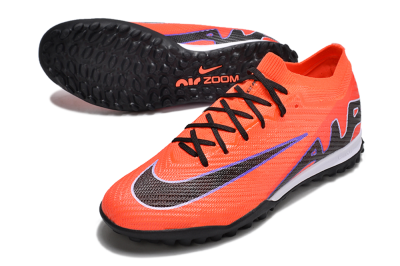 Nike Air Zoom Mercurial Vapor 15 Elite TF Football Shoes - Red/Purple/Black