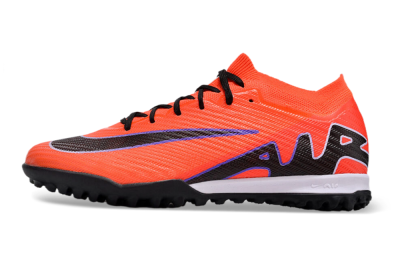 Nike Air Zoom Mercurial Vapor 15 Elite TF Football Shoes - Red/Purple/Black