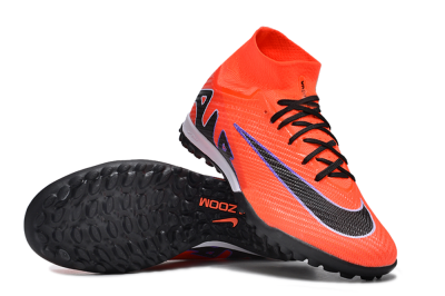 Nike Air Zoom Mercurial Superfly 9 Elite TF Football Shoes - Red/Purple/Black
