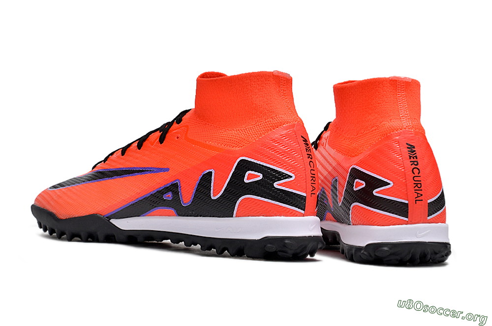 Nike Air Zoom Mercurial Superfly 9 Elite TF Football Shoes - Red/Purple/Black 5
