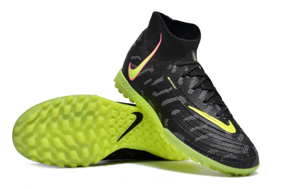 Nike Phantom Luna 2 Elite TF Football Shoes - Black/Yellow/Pink