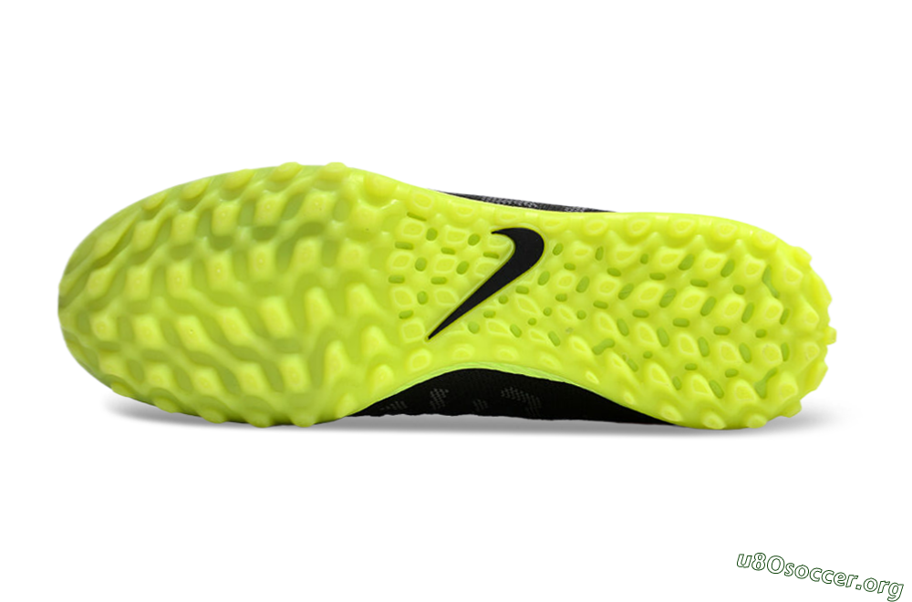 Nike Phantom Luna 2 Elite TF Football Shoes - Black/Yellow/Pink 7