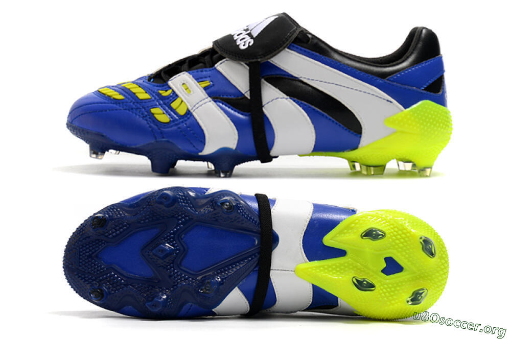 Adidas Predator Accelerator Electricity FG Football Boots - Blue/White/Yellow 1