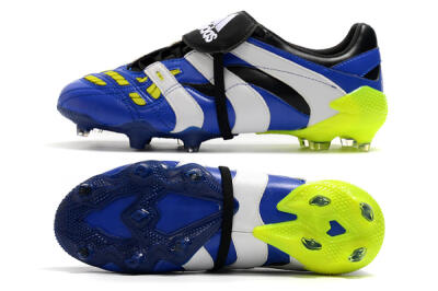 Adidas Predator Accelerator Electricity FG Football Boots - Blue/White/Yellow