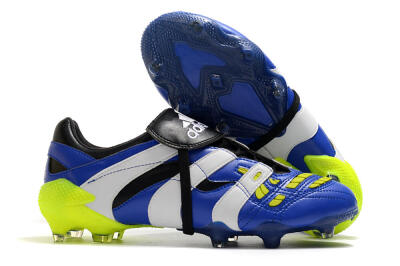 Adidas Predator Accelerator Electricity FG Football Boots - Blue/White/Yellow