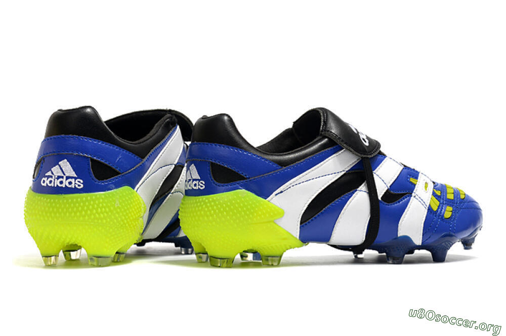 Adidas Predator Accelerator Electricity FG Football Boots - Blue/White/Yellow 6