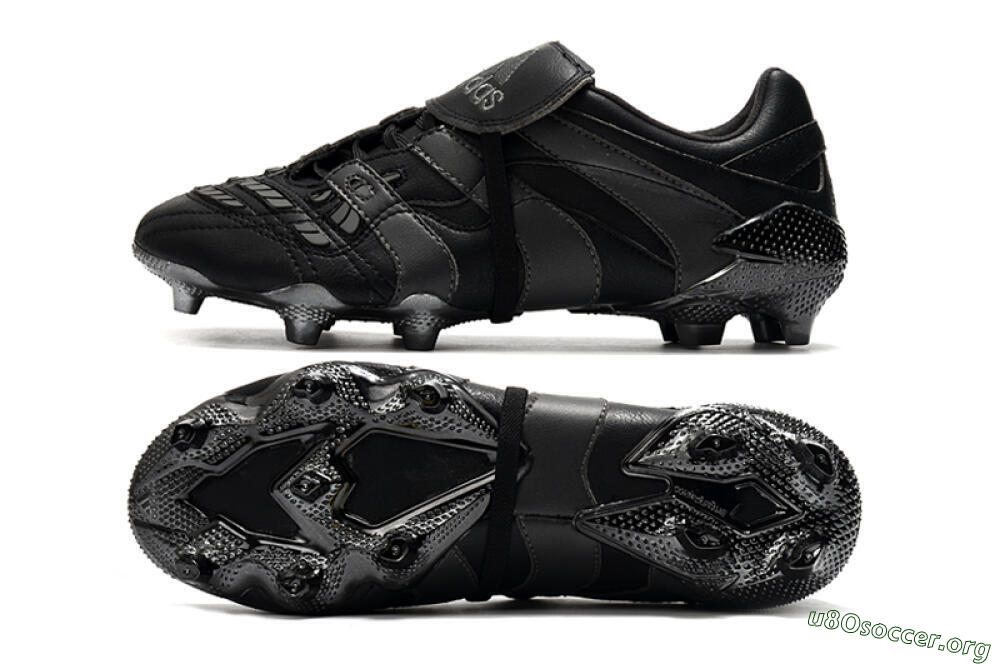 Adidas Predator Accelerator Electricity FG Football Boots - Black/Grey/Gold 1