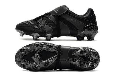 Adidas Predator Accelerator Electricity FG Football Boots - Black/Grey/Gold