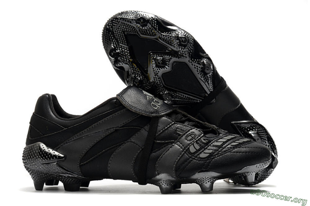 Adidas Predator Accelerator Electricity FG Football Boots - Black/Grey/Gold 2