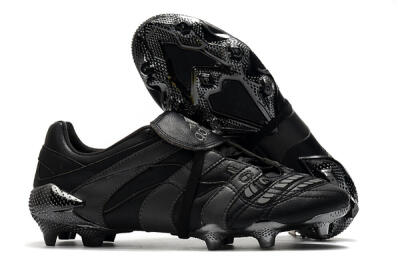 Adidas Predator Accelerator Electricity FG Football Boots - Black/Grey/Gold