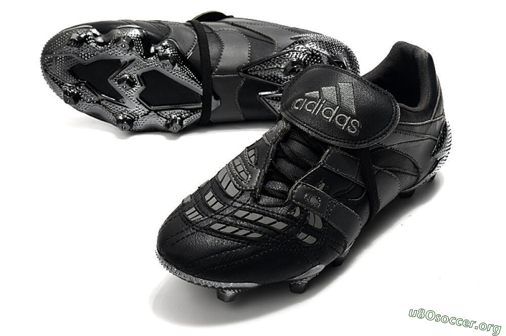 Adidas Predator Accelerator Electricity FG Football Boots - Black/Grey/Gold 0