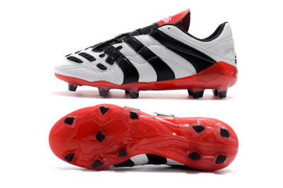 Adidas Predator Accelerator Electricity FG Football Boots - White/Black/Red