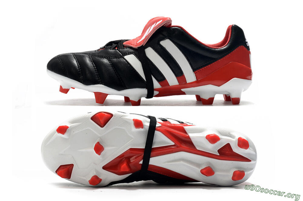 Adidas Predator Mania FG Football Boots - Black/White/Red 1