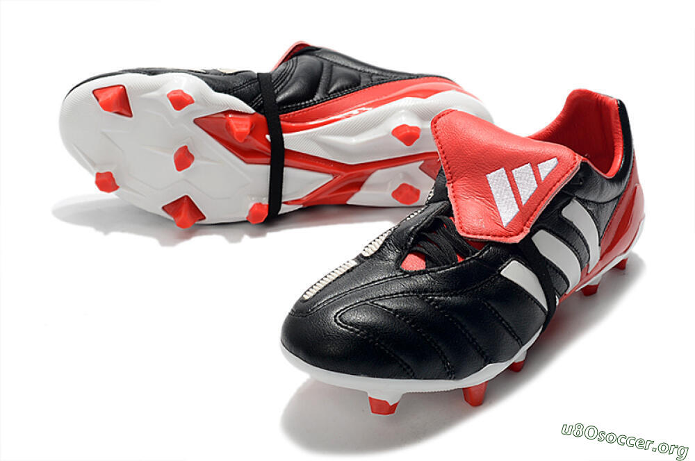 Adidas Predator Mania FG Football Boots - Black/White/Red 0