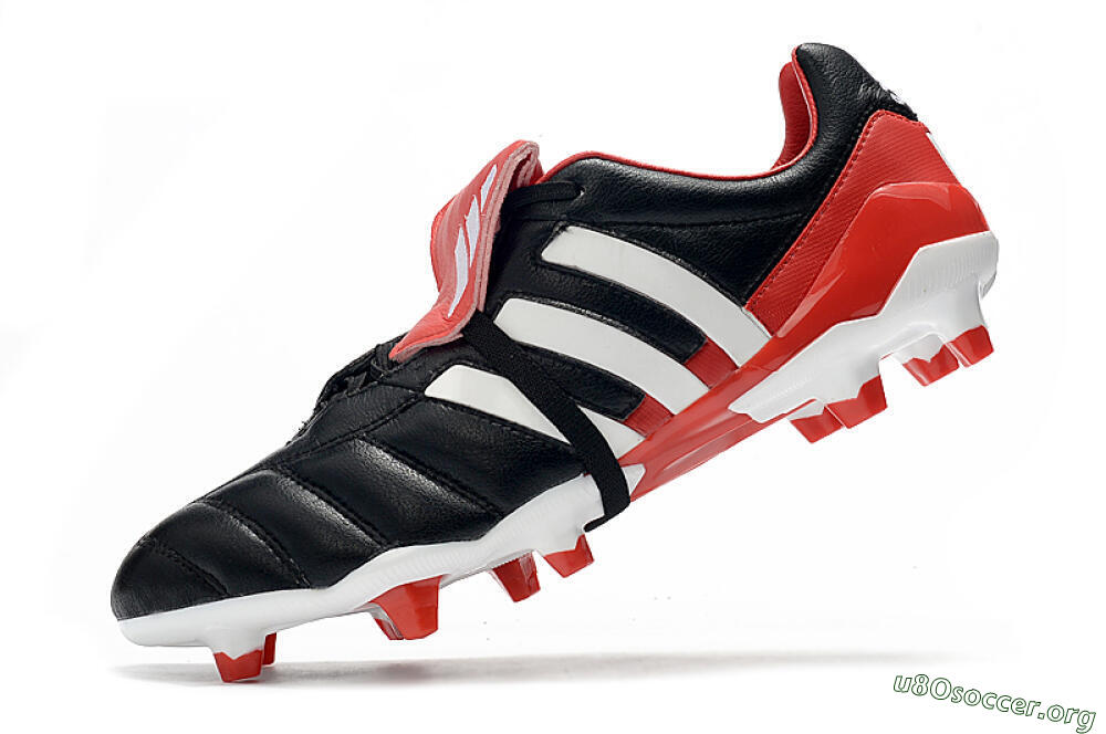 Adidas Predator Mania FG Football Boots - Black/White/Red 5
