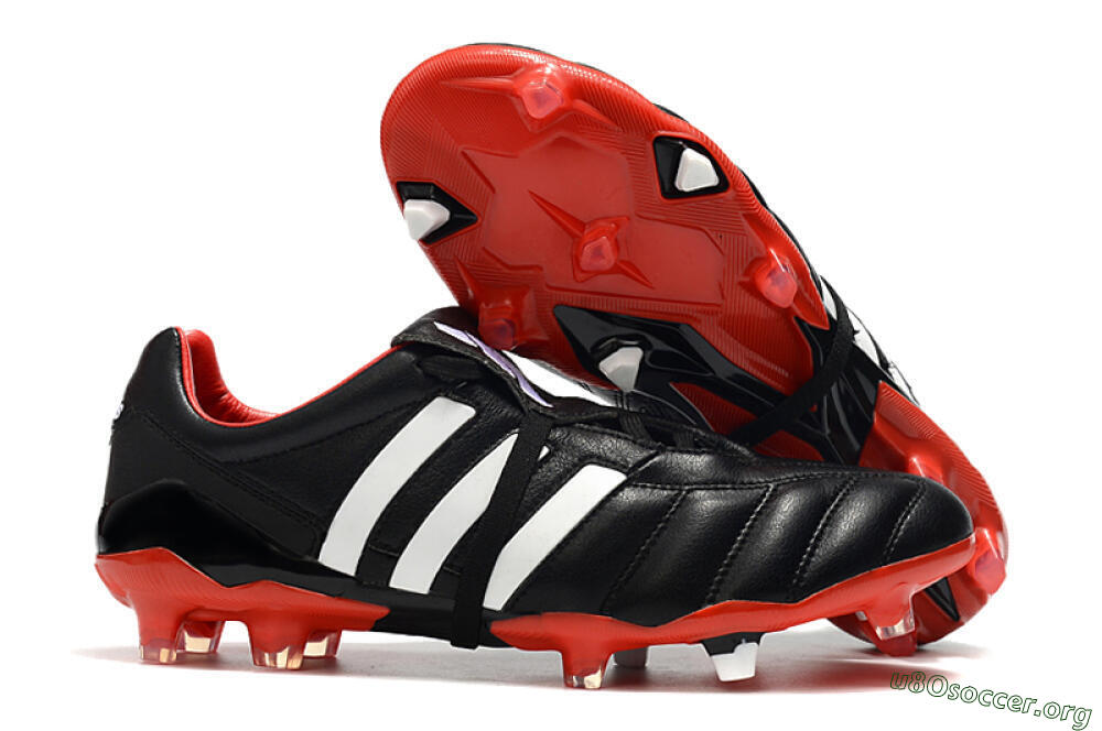 Adidas Predator Mania FG Football Boots - Black/White/Red 2