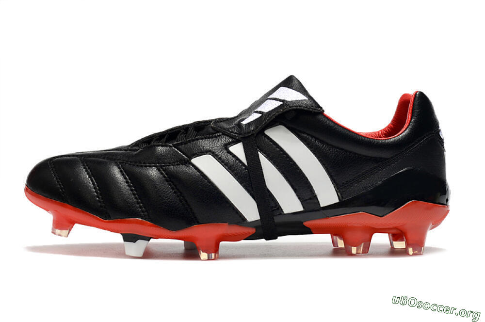 Adidas Predator Mania FG Football Boots - Black/White/Red 3